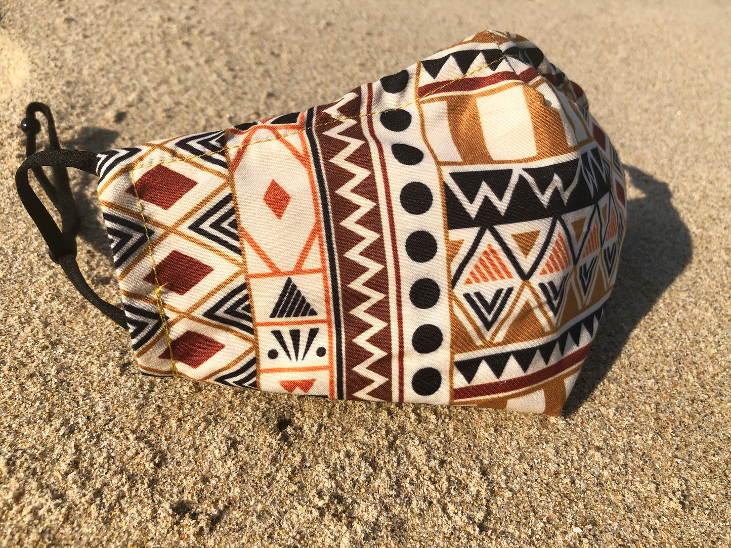 GEOMETRIC MUD CLOTH FACE MASKS (SET OF 2)