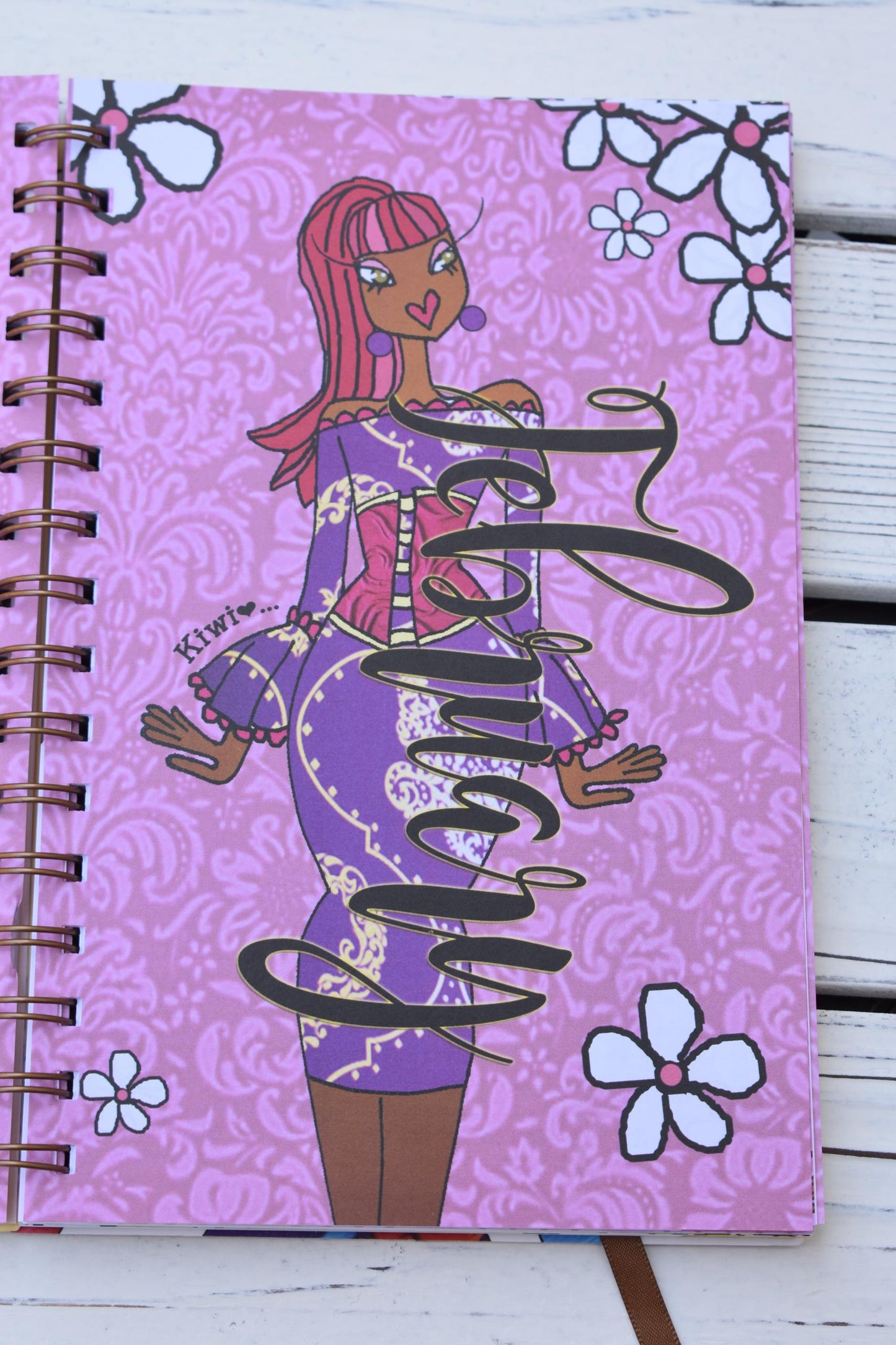 2022 God's In Control Weekly Inspirational Planner by Kiwi McDowell