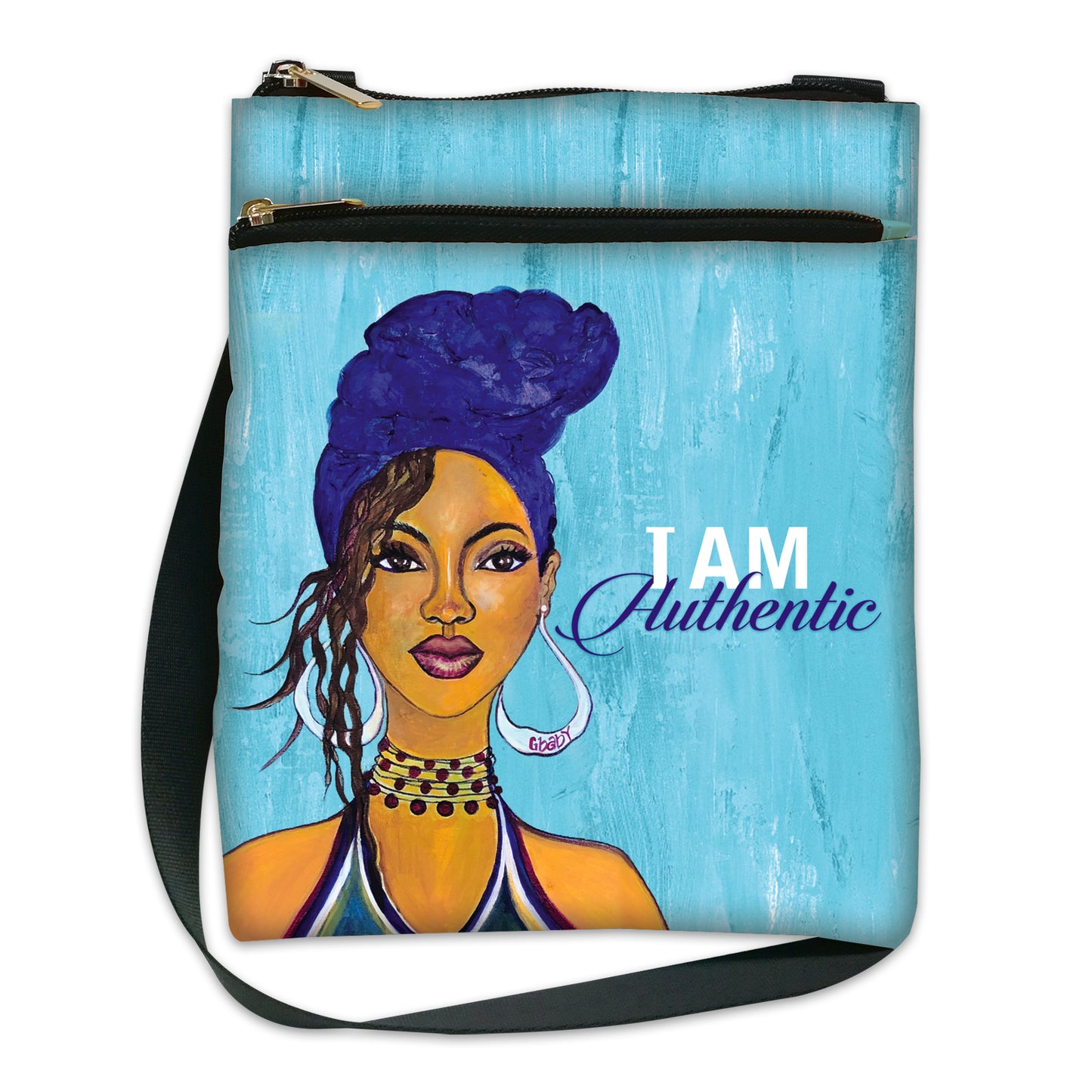 I Am Authentic Travel Purse