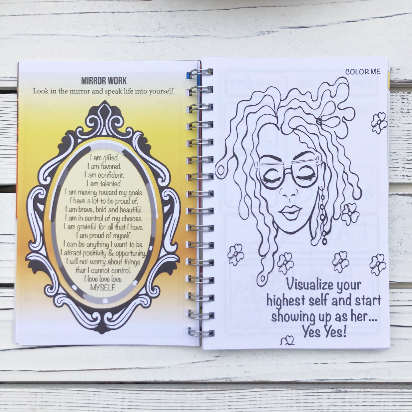 2021 "I AM FREE" 2021 Inspirational Weekly Planner by Sylvia “Gbaby” Cohen