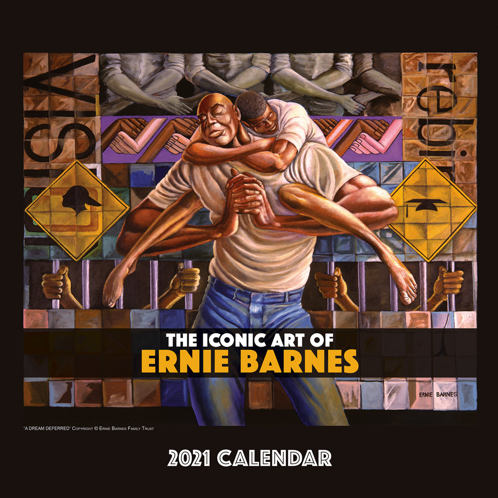 2021 "THE ICONIC ART OF ERNIE BARNES" 2021 Calendar