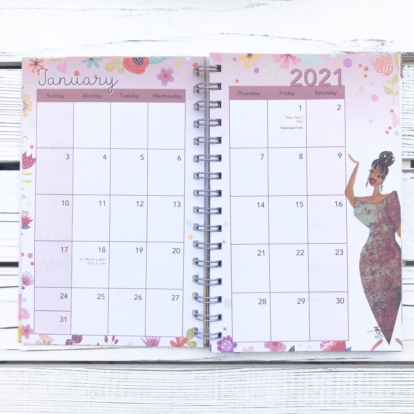 2021 "KEEP THOSE BLESSINGS COMING" 2021 Weekly Inspirational Planner