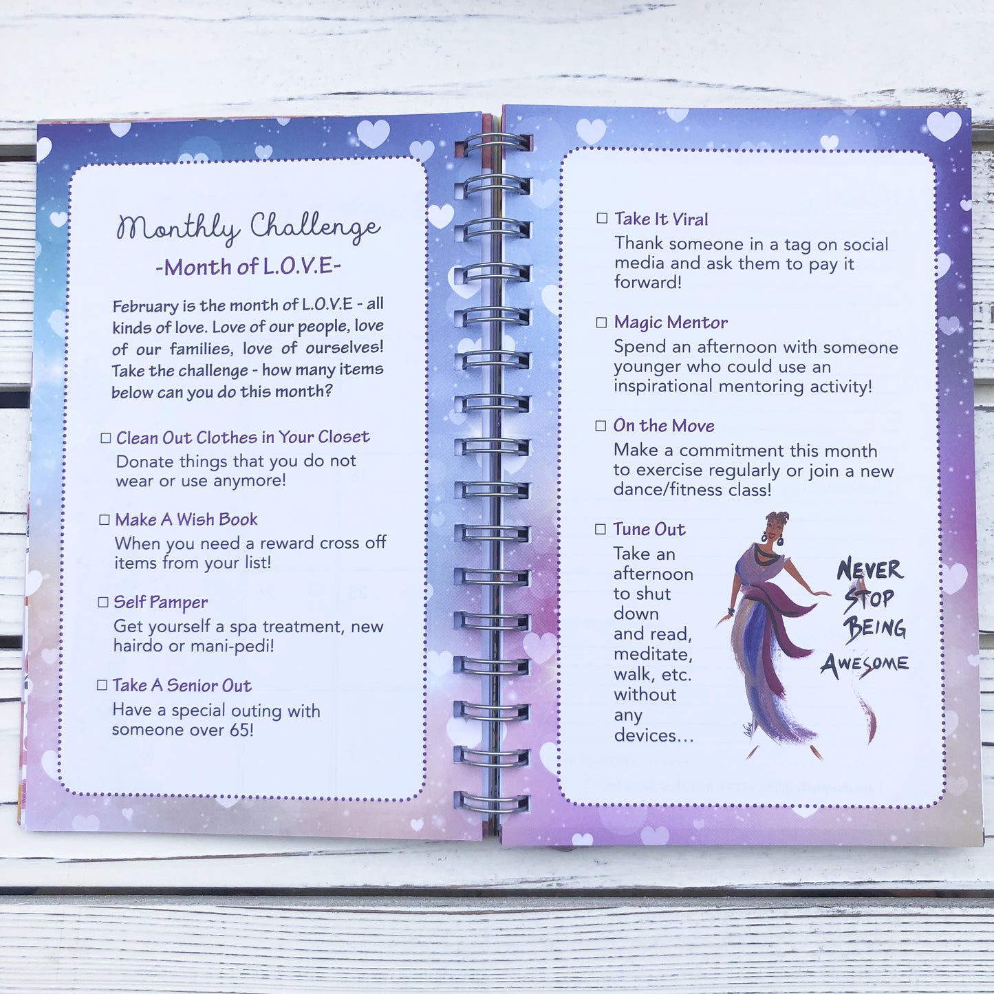 2021 "KEEP THOSE BLESSINGS COMING" 2021 Weekly Inspirational Planner