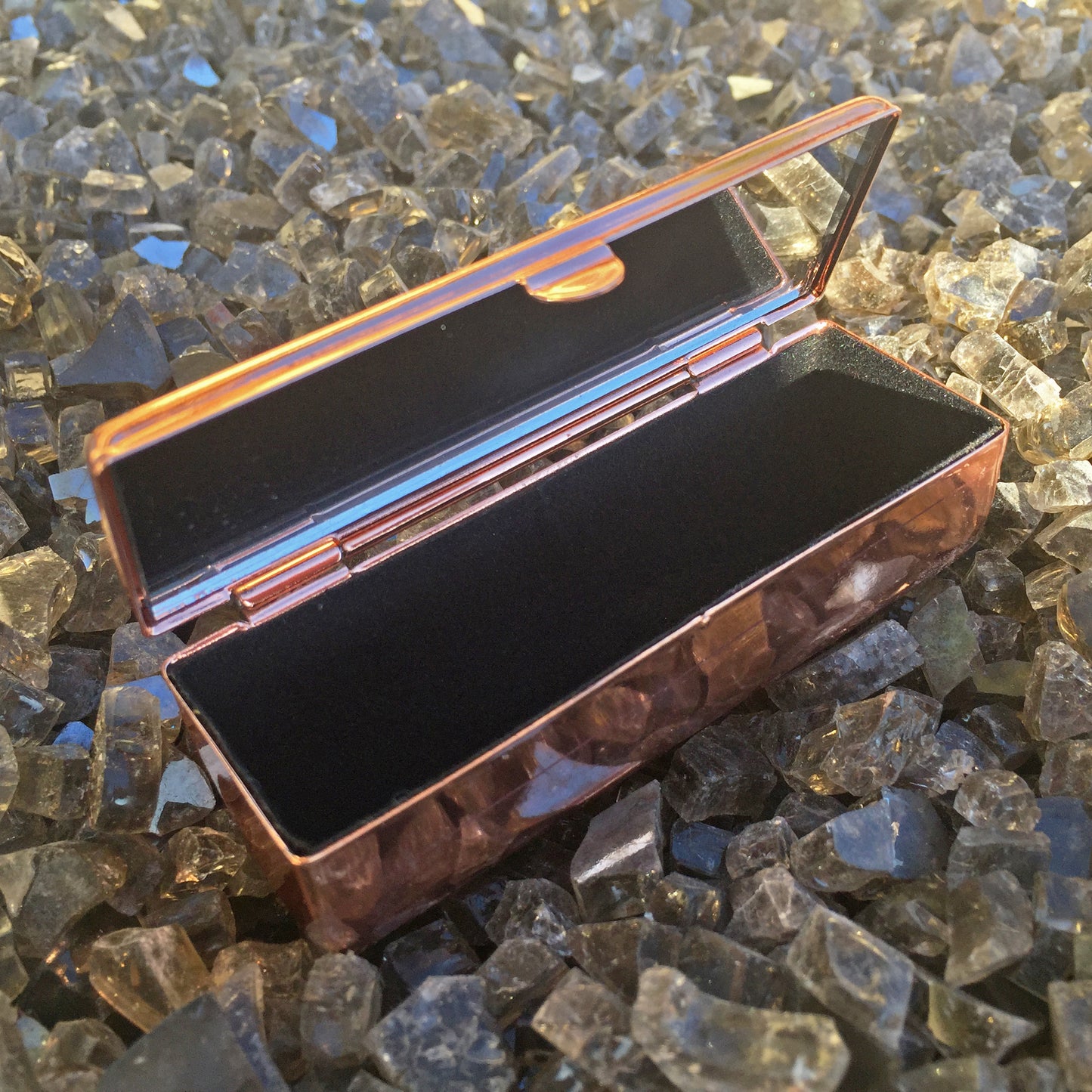 Be Fearless Lipstick Mirror Case