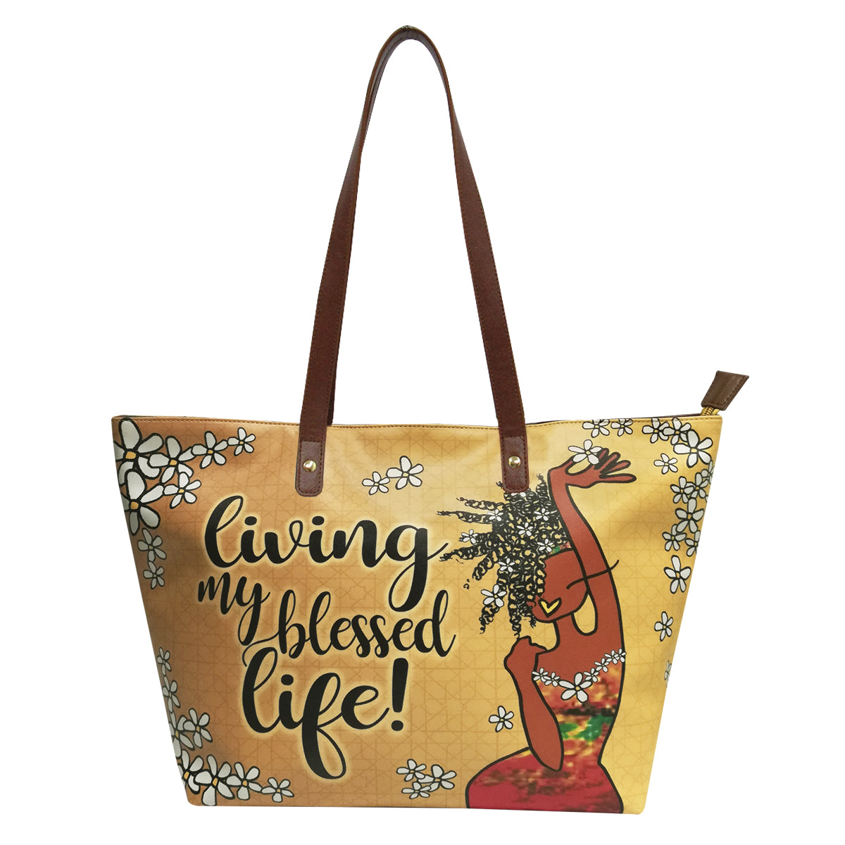 Living My Blessed Life Handbag