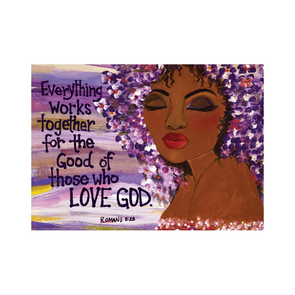 Everything Works Together For The Good Of Those Who Love God Magnet Gbaby