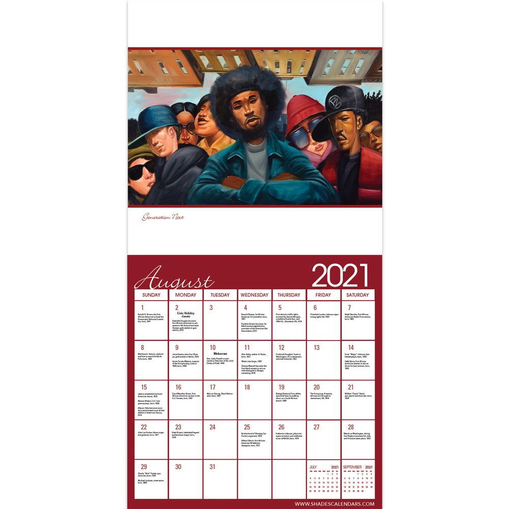 2021 Urbanisms Calendar by Frank Morrison - NEW -