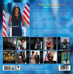 2017 Michelle Obama Wall Calendar back