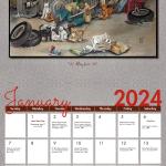 Load image into Gallery viewer, &quot;The Art of Annie Lee&quot; 2024 Wall Calendar by Annie Lee
