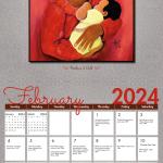 2024 "The Art of Annie Lee" Wall Calendar by Annie Lee