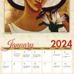 2024 "The LaShun Beal Collection" Wall Calendar
