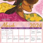 Load image into Gallery viewer, &quot;Sister Vibes&quot; 2024 Wall Calendar by Pamela Hills
