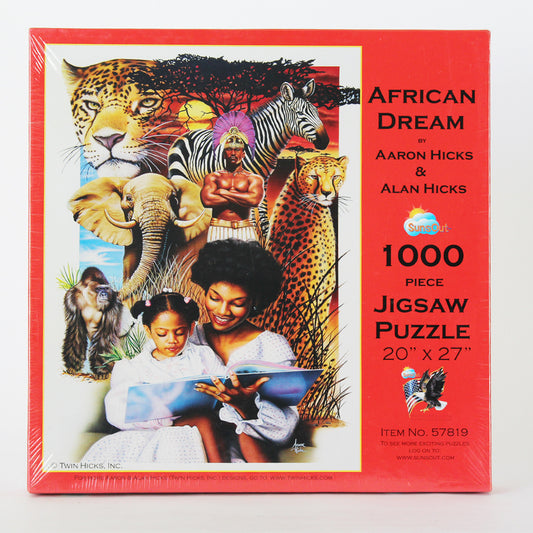 African Dream Puzzle Aaron and Alan Hicks