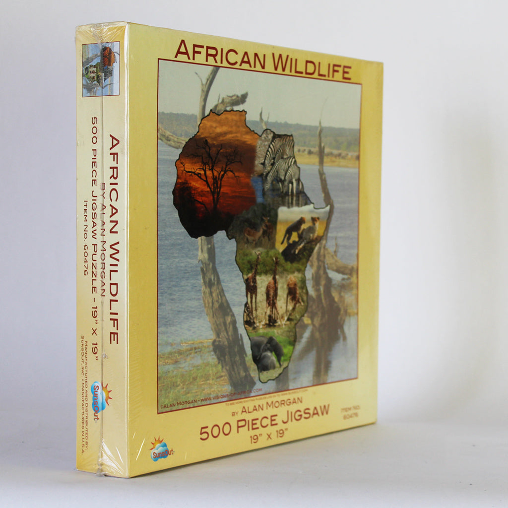 African Wildlife Puzzle Alan Morgan