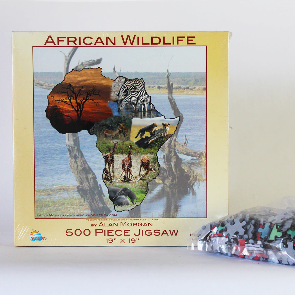 African Wildlife Puzzle Alan Morgan