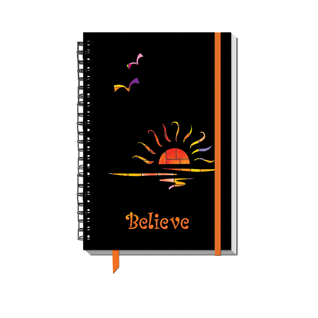 Believe Stained Glass Journal