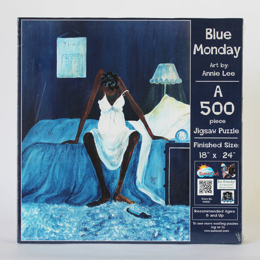 Blue Monday Annie Lee 500 Piece Puzzle SunsOut