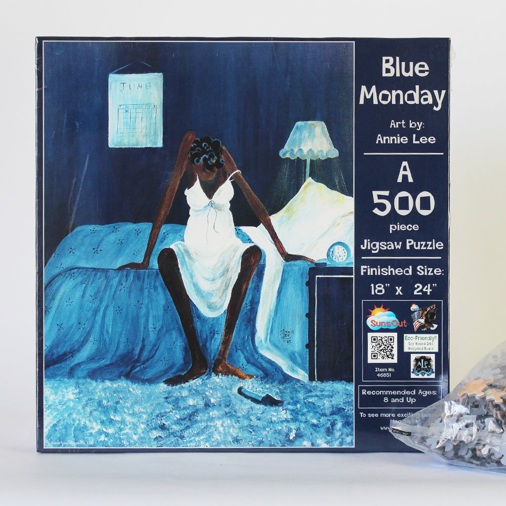 Blue Monday Annie Lee 500 Piece Puzzle SunsOut