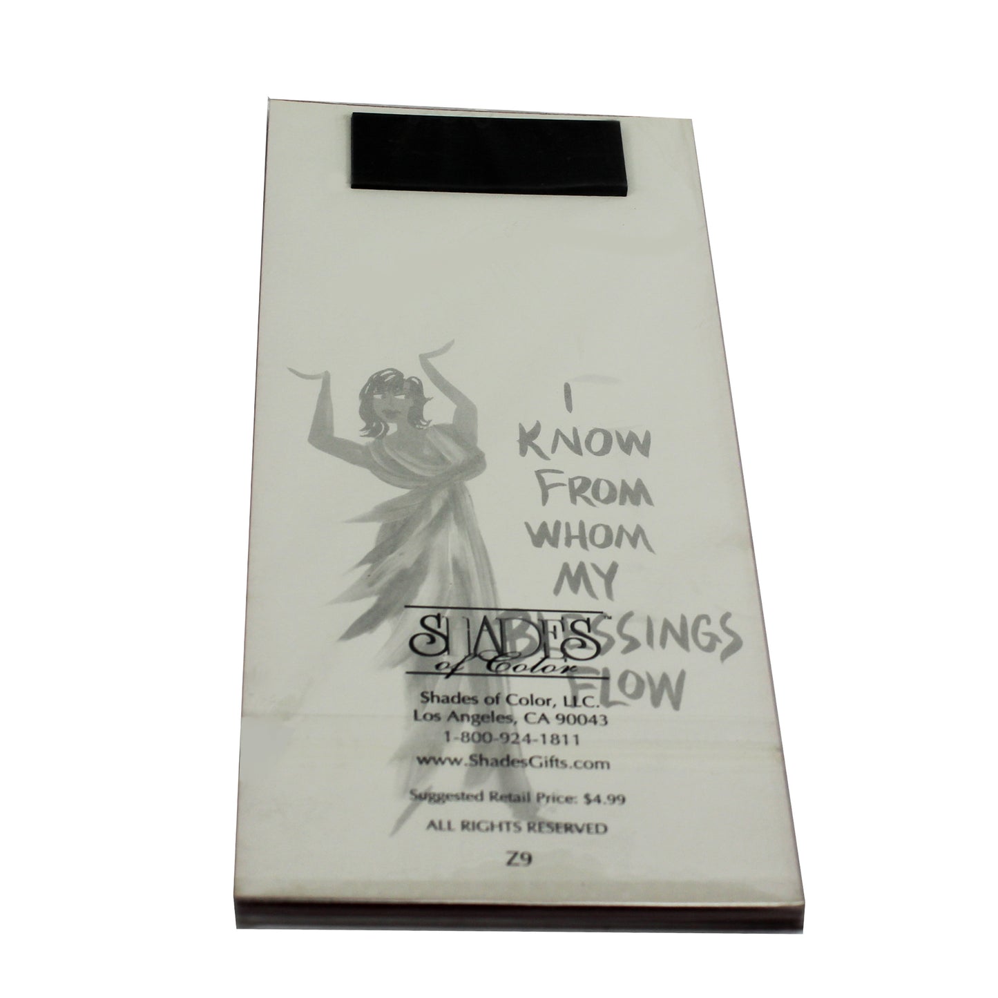 I Know From Whom My Blessings Flow Magnetic Note Pad
