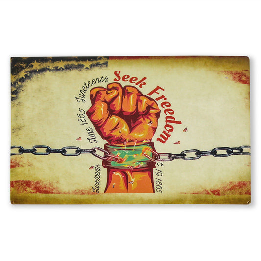 Juneteenth Seek Freedom June 19 Magnet