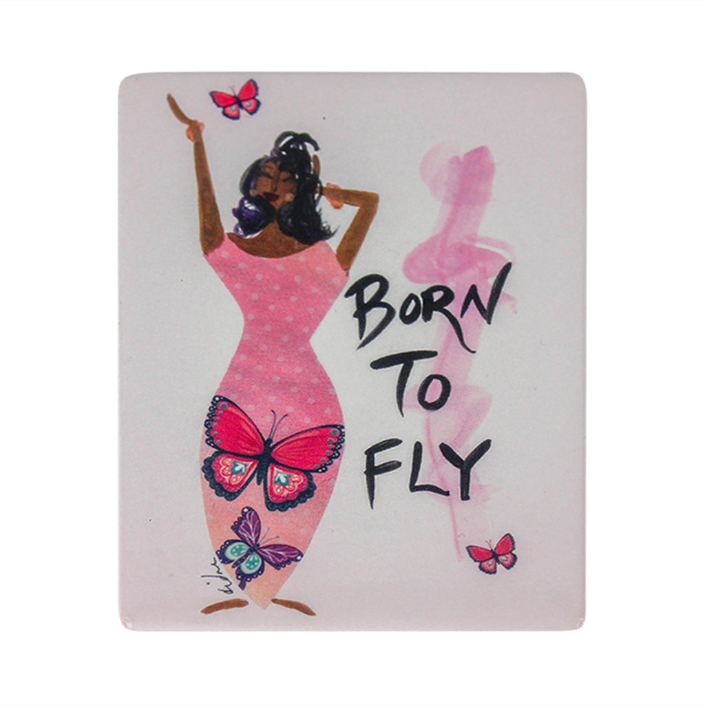 Born To Fly Magnet Cidne Wallace