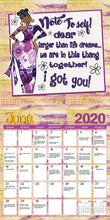 Load image into Gallery viewer, Kiwi McDowell InspHERation 2020  calendar June
