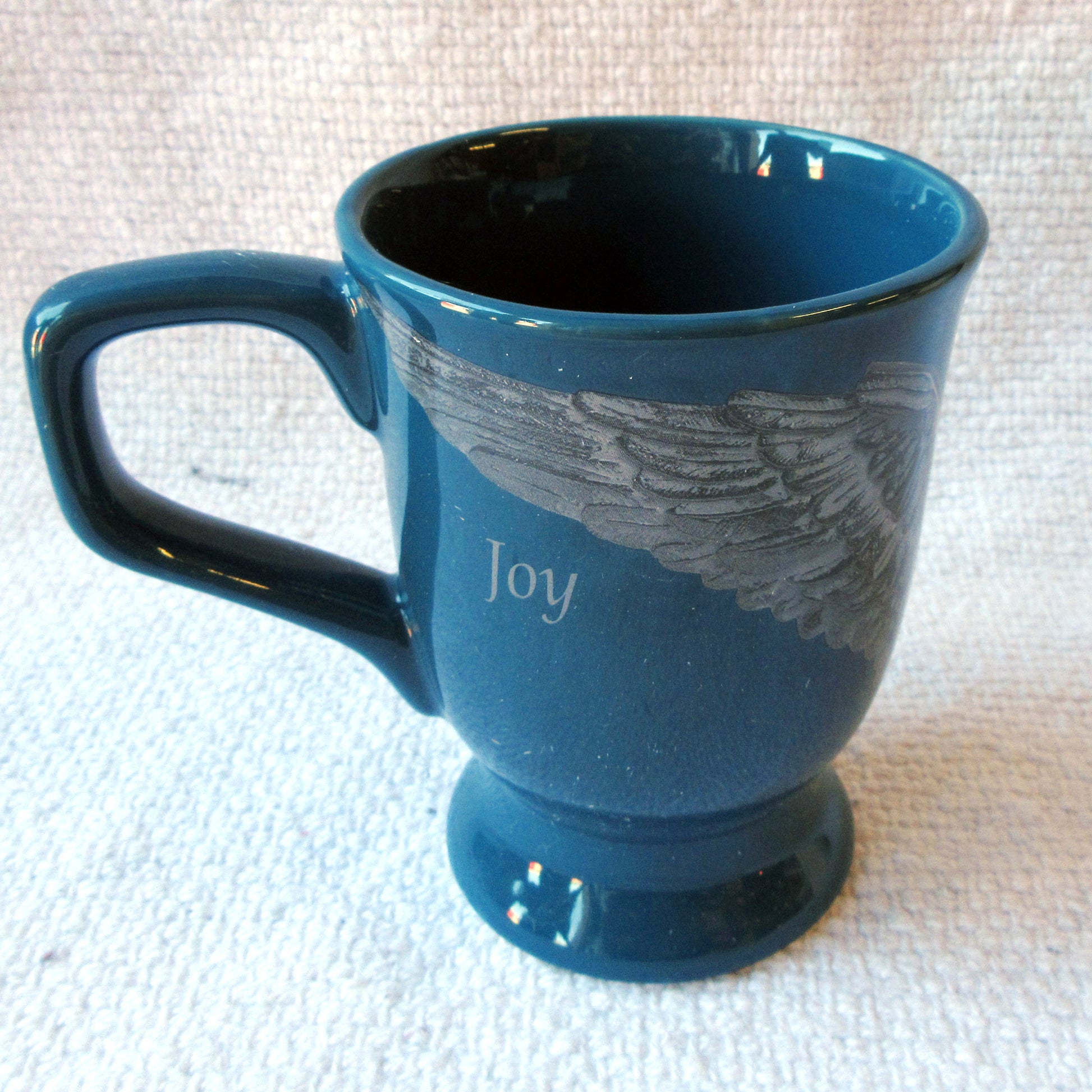 Angel Wings Joy Latte Mug side