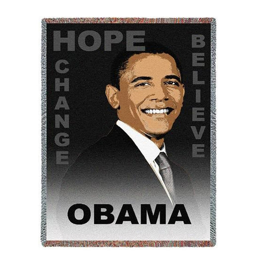 Obama Believe Throw Blanket