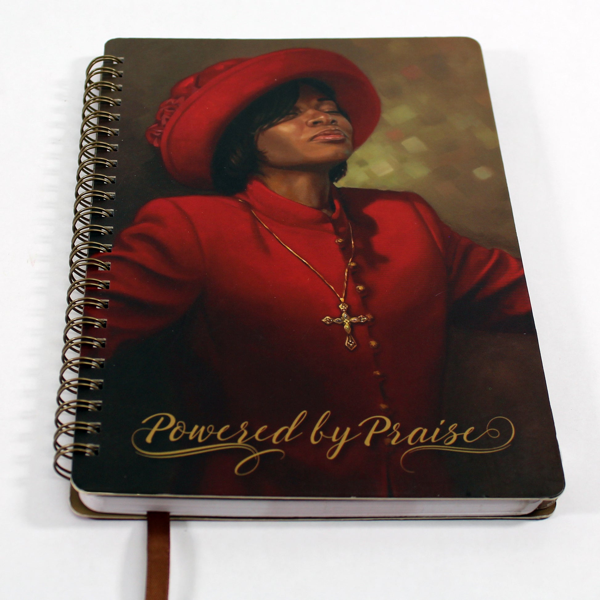 Powered By Praise Journal by Henry Lee Battle cover