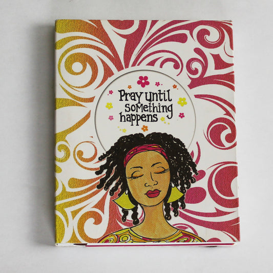 Pray Until Something Happens Gbaby Small Journal