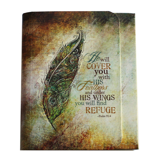 You Will Find Refuge Note Cards Box by Sally Barlow