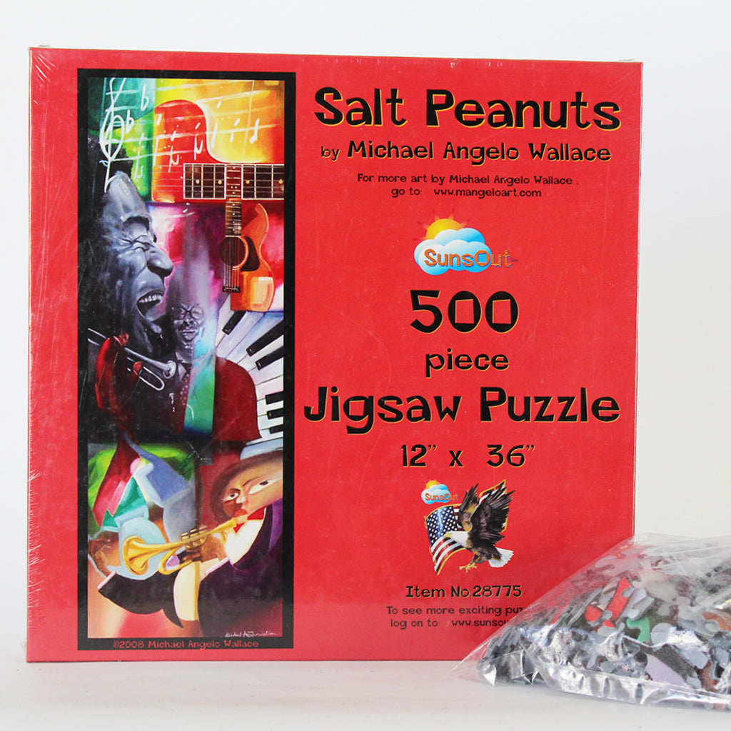 Salt Peanuts 500 Piece Jigsaw Puzzle