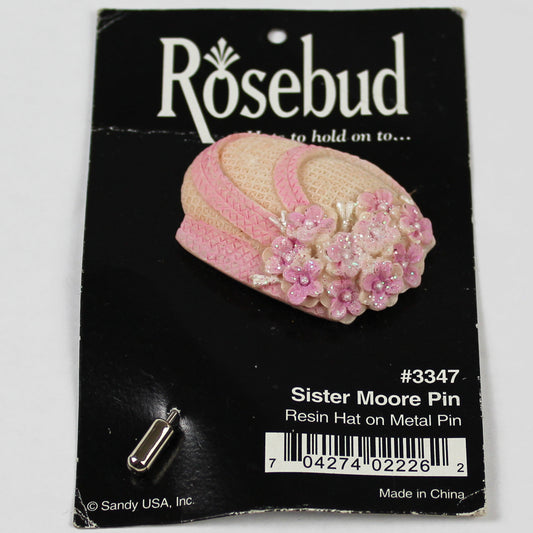 Sister Moore Rosebud Hat Pin