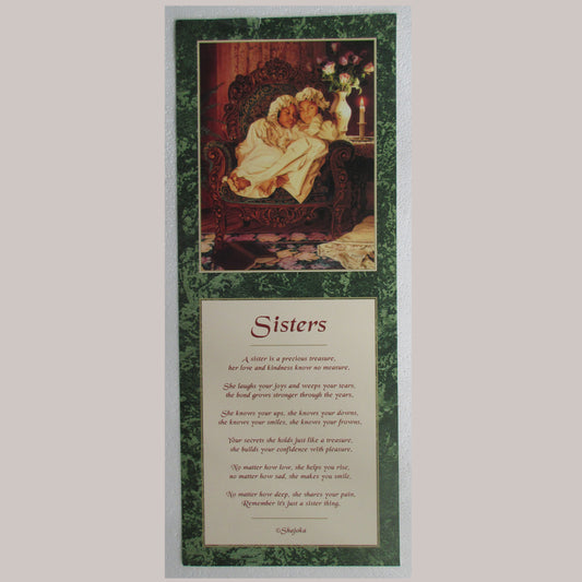 Sisters Unframed Art Print Byers and Shajoka