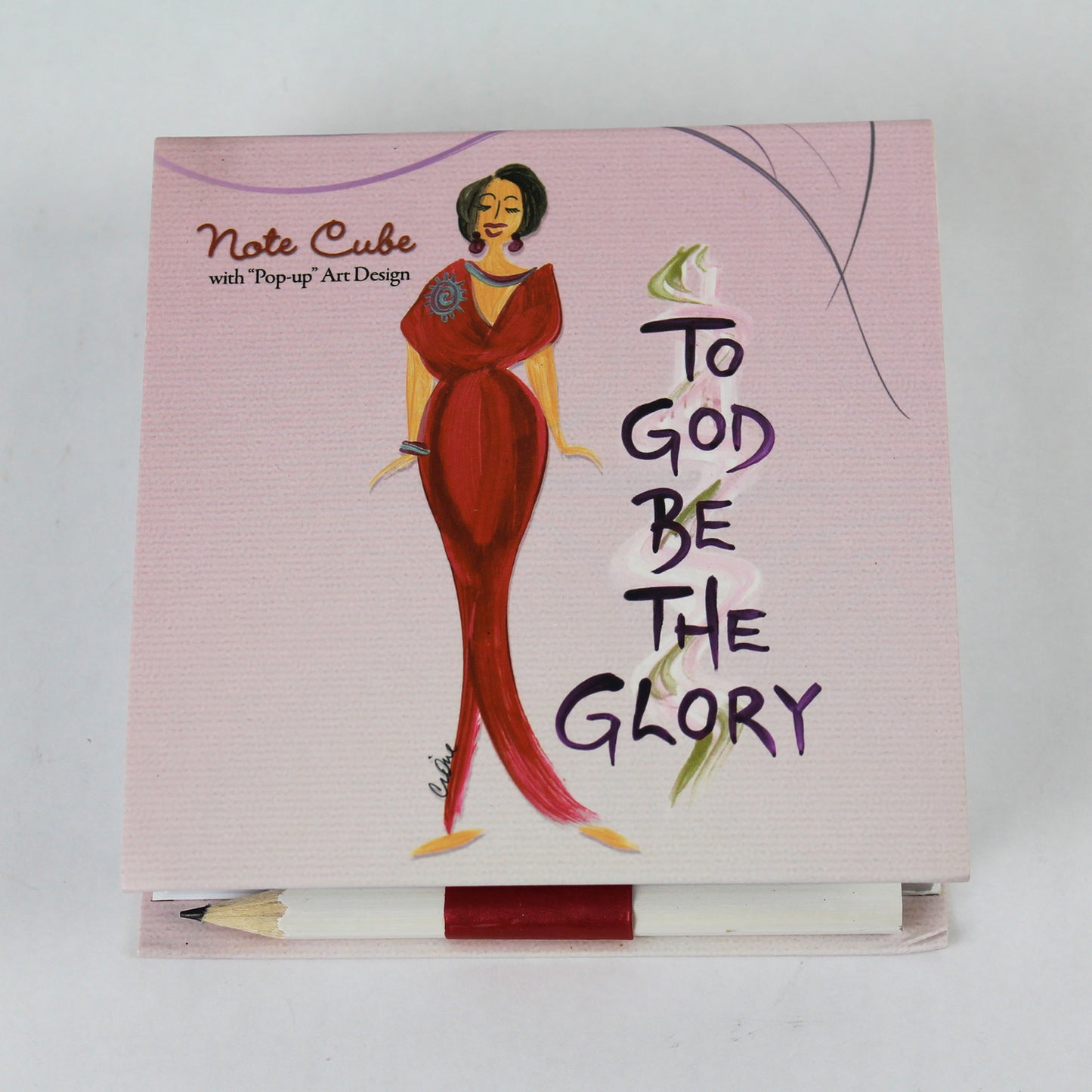 To God Be The Glory Pop Up NoteCube