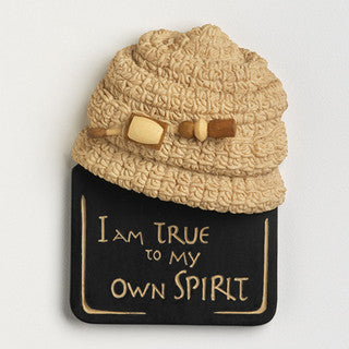 I Am True To My Own Spirit Rosebud Magnet