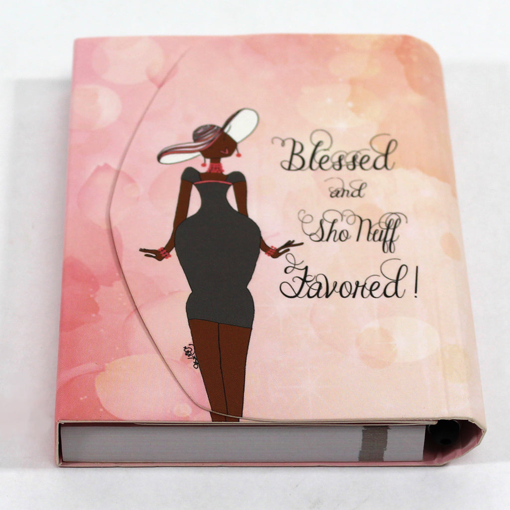 Blessed & Sho Nuff Favored Stylus Purse Pal front