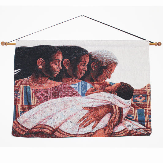 Circle of Joy Tapestry Wall Hanging front