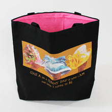 Load image into Gallery viewer, Harriet Rosebud Sunny Day Spring Cotton Tote Bag
