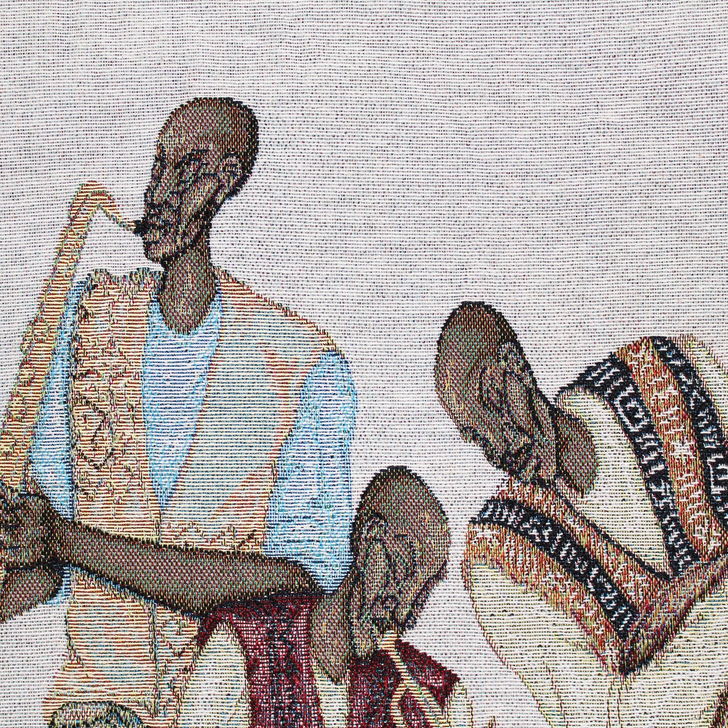 Cool Jazz Wall Hanging Tapestry detail