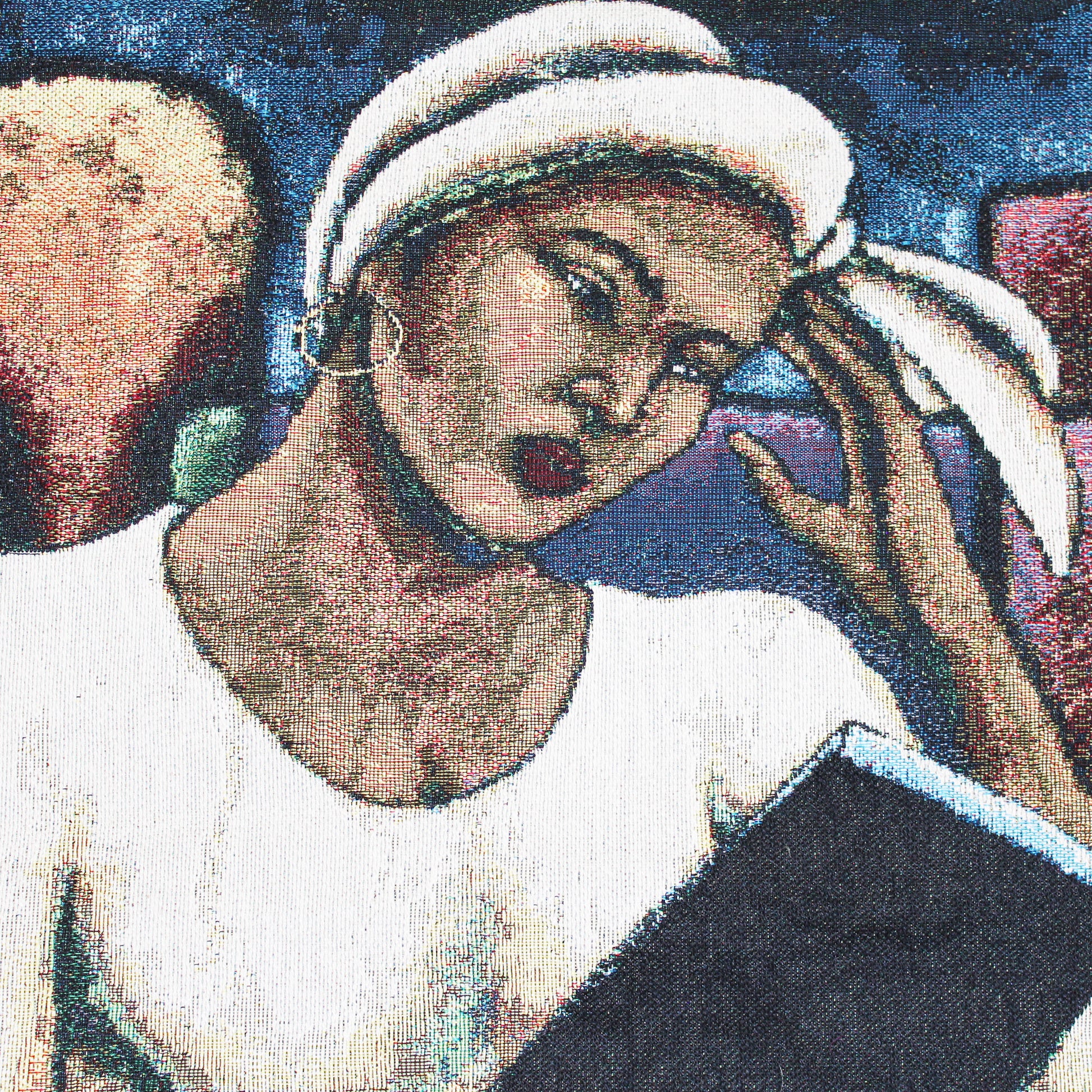 In Deep Thought Tapestry Wall Hanging detail