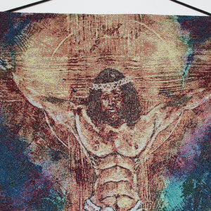 Jesus Savior Tapestry detail