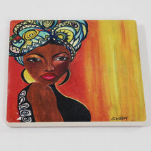 Load image into Gallery viewer, Strong Women Assorted Coasters art by Gbaby
