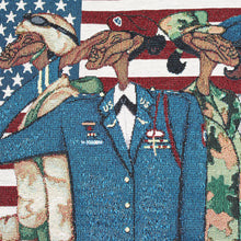 Load image into Gallery viewer, Proud To Be An American Wall Hanging Tapestry detail
