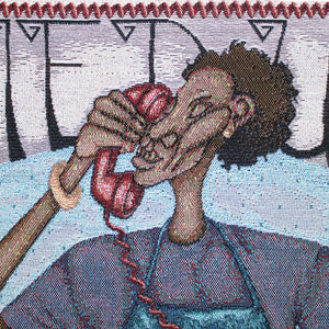 All Tied Up Wall Hanging Tapestry detail