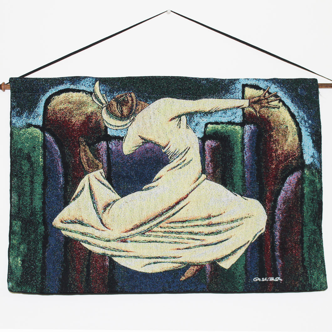 Unto Thee O Lord Wall Hanging Tapestry art by LaShun Beal