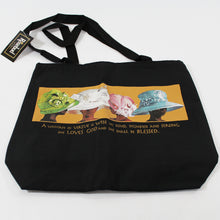 Load image into Gallery viewer, Harriet Rosebud Blessed Worship Cotton Tote Bag
