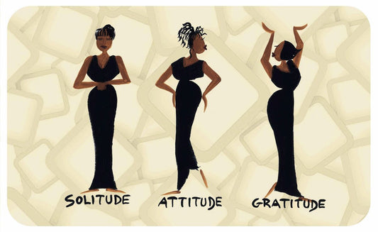 Solitude - Attitude - Gratitude Interior Floor Mat