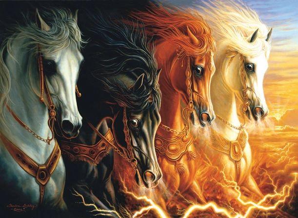 The Four Horses Of The Apocalypse Puzzle
