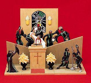 Ebody Say Amen figurine by Annie Lee